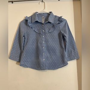 EUC - Button down girls’ shirt.